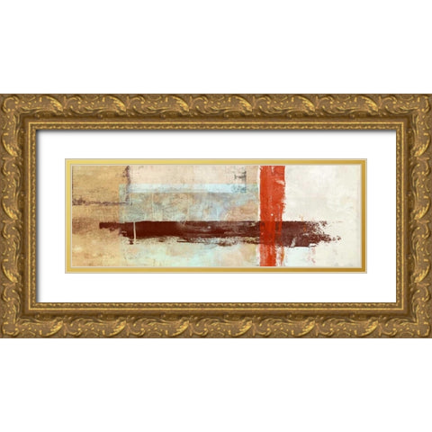 Colorscape Gold Ornate Wood Framed Art Print with Double Matting by Aprile, Alessio