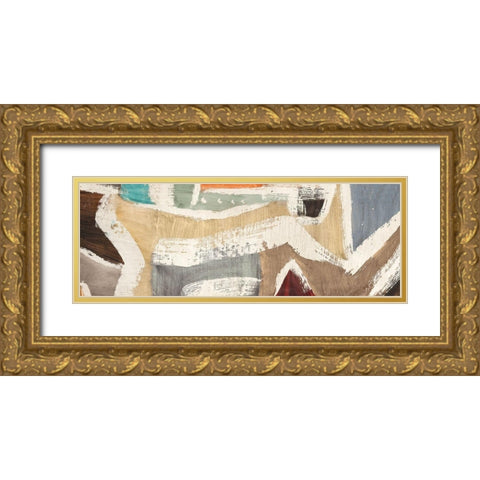 Comfort Zone Gold Ornate Wood Framed Art Print with Double Matting by Anne, Munson
