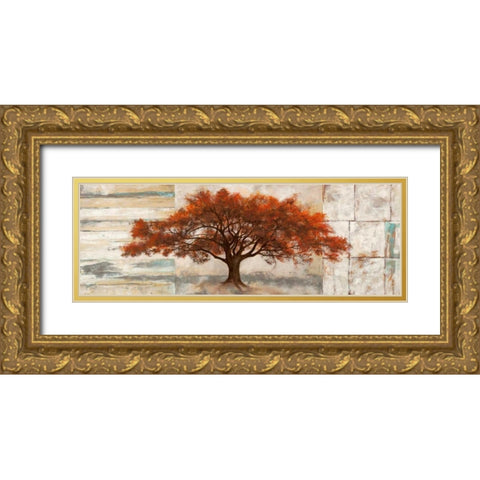 Rubra Gold Ornate Wood Framed Art Print with Double Matting by Bacci, Leonardo