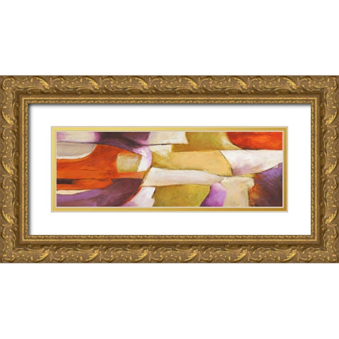 Wild Thang Gold Ornate Wood Framed Art Print with Double Matting by Olin, Chaz