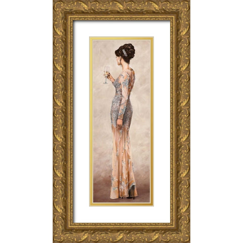 Grand Soiree II Gold Ornate Wood Framed Art Print with Double Matting by Duval, Sonya