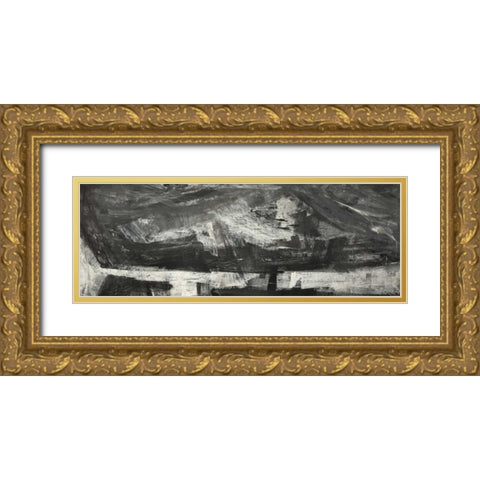 Sfumature di grigio I Gold Ornate Wood Framed Art Print with Double Matting by Corrado, Italo