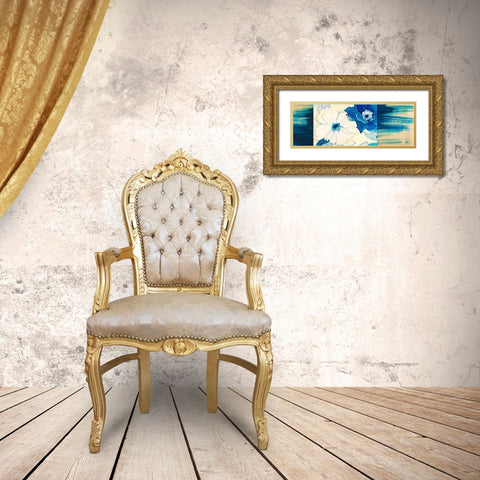 Toile Gold Ornate Wood Framed Art Print with Double Matting by Kelly, Parr