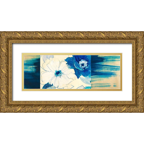 Toile Gold Ornate Wood Framed Art Print with Double Matting by Kelly, Parr
