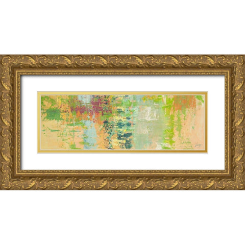 Natura Gold Ornate Wood Framed Art Print with Double Matting by Lucas