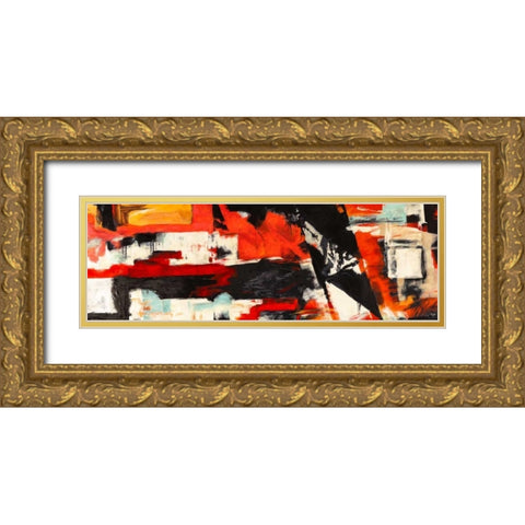 Eclectica Gold Ornate Wood Framed Art Print with Double Matting by Stone, Jim