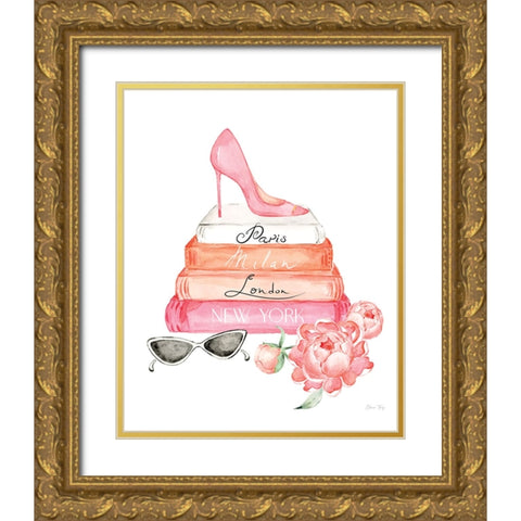 My Kind of Beautiful IV Gold Ornate Wood Framed Art Print with Double Matting by Fay, Elena