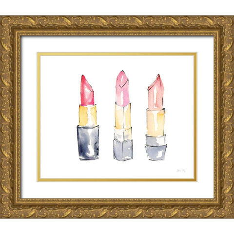 My Kind of Beautiful XVII Gold Ornate Wood Framed Art Print with Double Matting by Fay, Elena