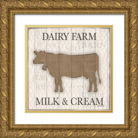 Market Fresh II Gold Ornate Wood Framed Art Print with Double Matting by Killeen, Jen