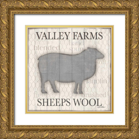 Market Fresh III Gold Ornate Wood Framed Art Print with Double Matting by Killeen, Jen