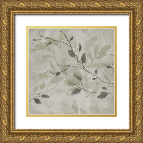 Gentle Nature II Gold Ornate Wood Framed Art Print with Double Matting by Coulter, Cynthia