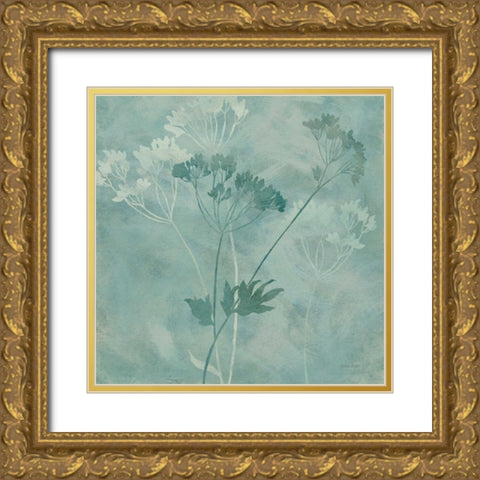 Gentle Nature III Gold Ornate Wood Framed Art Print with Double Matting by Coulter, Cynthia