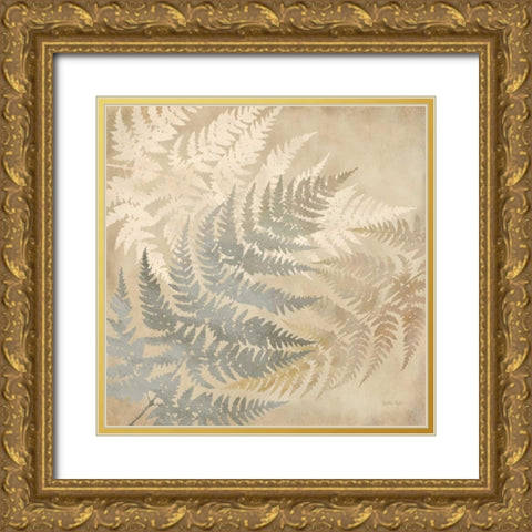 Majestic Ferns I Gold Ornate Wood Framed Art Print with Double Matting by Coulter, Cynthia