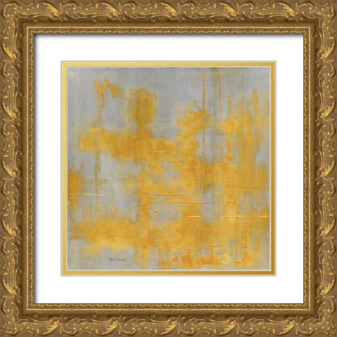 Golden Light II Gold Ornate Wood Framed Art Print with Double Matting by Elaine-Cusson, Marie