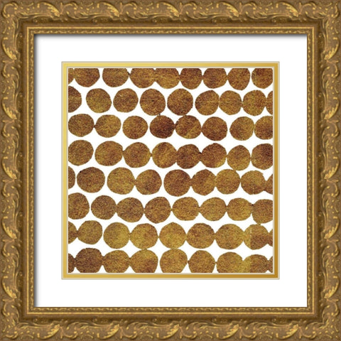 Golden Opportunity 2 I Gold Ornate Wood Framed Art Print with Double Matting by Nancy Green Design