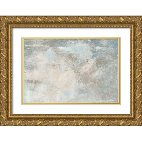 Rising Grace Neutral Gold Ornate Wood Framed Art Print with Double Matting by Cusson, Marie Elaine