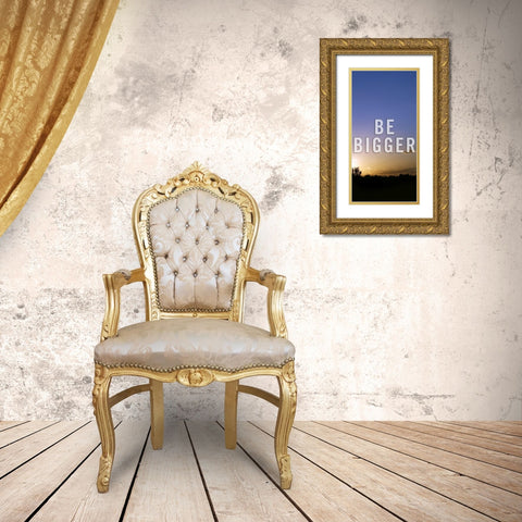 Let Your Faith Panel B Gold Ornate Wood Framed Art Print with Double Matting by Tyrrell, Lu Anne