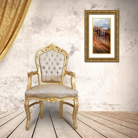 Travel Often Panel C Gold Ornate Wood Framed Art Print with Double Matting by Tyrrell, Lu Anne