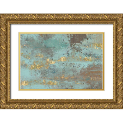 Blooming Day  Gold Ornate Wood Framed Art Print with Double Matting by Cusson, Marie Elaine