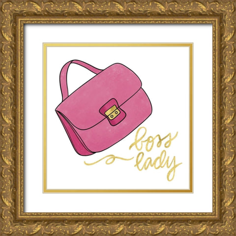 Goal Digger I Boss Gold Ornate Wood Framed Art Print with Double Matting by Noonday Design