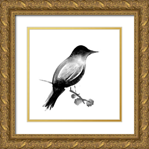 Waters Edge I Gold Ornate Wood Framed Art Print with Double Matting by Northern Lights