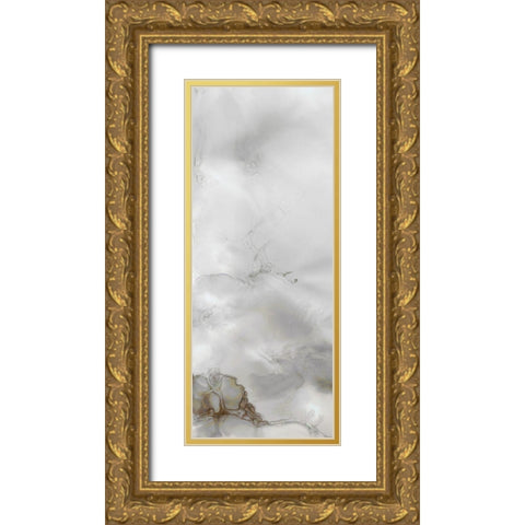 Portland Skies Panel Trio II Gold Ornate Wood Framed Art Print with Double Matting by Reed, Tara