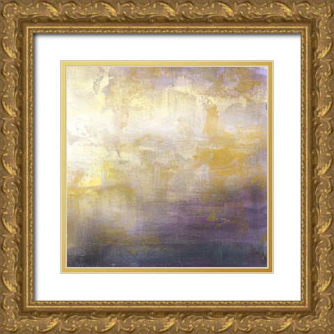 Sunrise Abstract II Gold Ornate Wood Framed Art Print with Double Matting by Tre Sorelle Studios