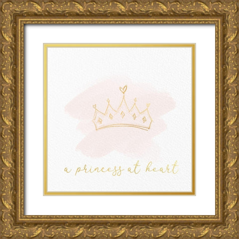 Fairy Tale Trio I Gold Ornate Wood Framed Art Print with Double Matting by Hartworks