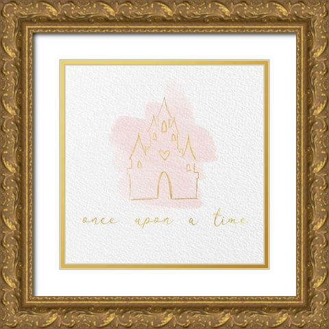 Fairy Tale Trio II Gold Ornate Wood Framed Art Print with Double Matting by Hartworks