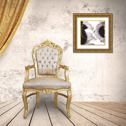 Migration I Gold Ornate Wood Framed Art Print with Double Matting by Bijou, Andrea