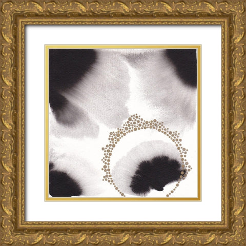 Migration IV Gold Ornate Wood Framed Art Print with Double Matting by Bijou, Andrea