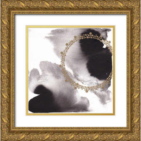 Migration VII Gold Ornate Wood Framed Art Print with Double Matting by Bijou, Andrea