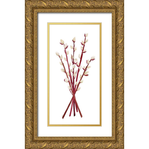 Fall Inspiration panel III Gold Ornate Wood Framed Art Print with Double Matting by Reed, Tara
