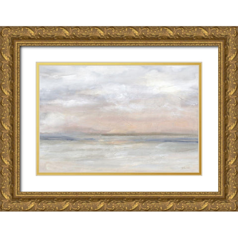 Serene  Scene landscape Gold Ornate Wood Framed Art Print with Double Matting by Coulter, Cynthia