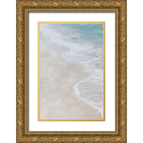 Beach  Shore III Gold Ornate Wood Framed Art Print with Double Matting by Cusson, Marie Elaine