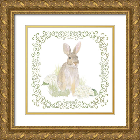 Vintage  Easter I Gold Ornate Wood Framed Art Print with Double Matting by Reed, Tara