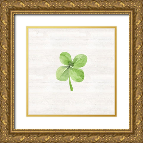 Shamrock  Rainbows IV Gold Ornate Wood Framed Art Print with Double Matting by Reed, Tara