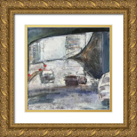 Tunnel Gold Ornate Wood Framed Art Print with Double Matting by Marie, Susanne