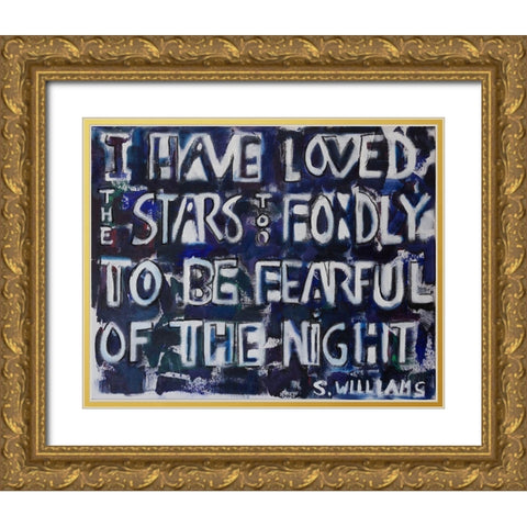 I  Have Loved Gold Ornate Wood Framed Art Print with Double Matting by Marie, Susanne