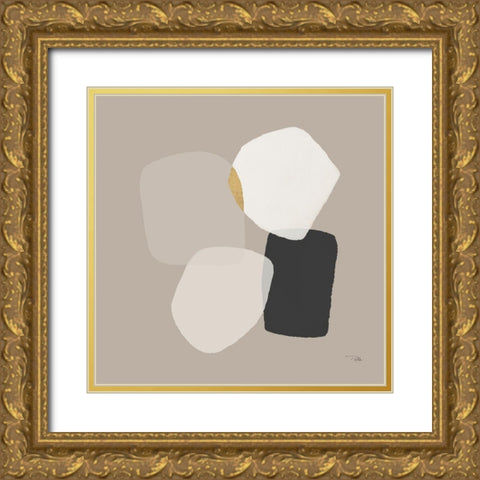 Partitions II Gold Ornate Wood Framed Art Print with Double Matting by Pela