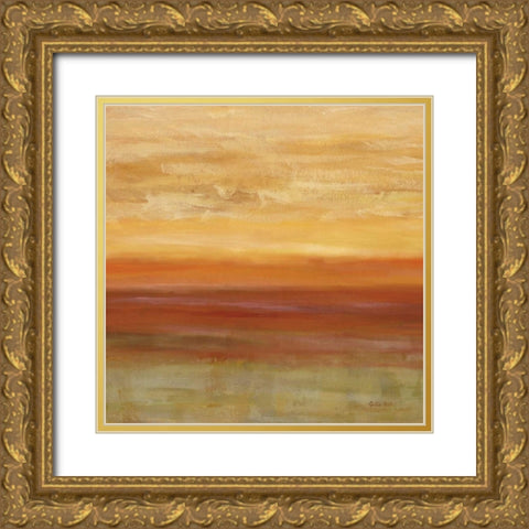 Horizons Spice I Gold Ornate Wood Framed Art Print with Double Matting by Coulter, Cynthia