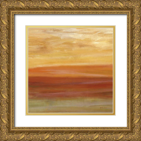 Horizons Spice II Gold Ornate Wood Framed Art Print with Double Matting by Coulter, Cynthia