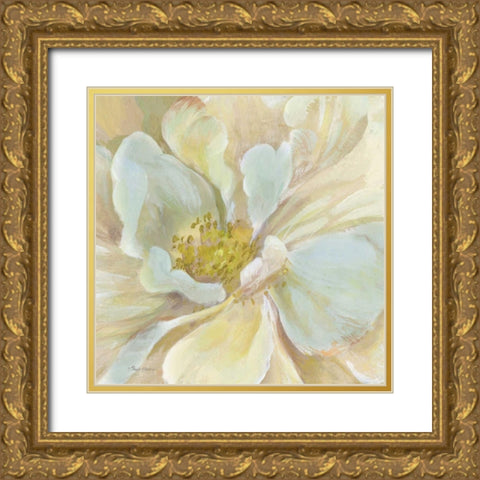 Classic Floral Study II Gold Ornate Wood Framed Art Print with Double Matting by Gladding, Pamela