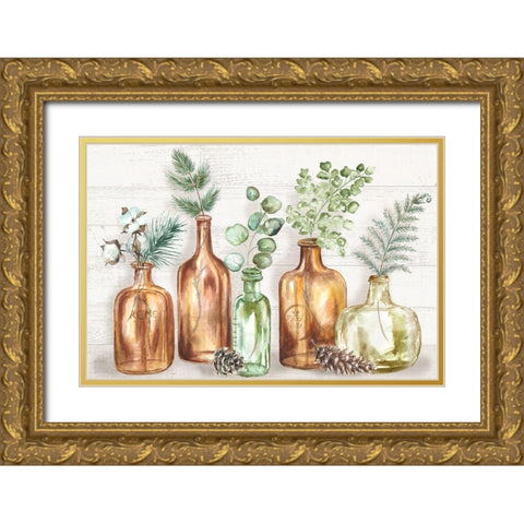 Country  Resort I Gold Ornate Wood Framed Art Print with Double Matting by Tre Sorelle Studios