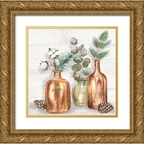 Country  Resort III Gold Ornate Wood Framed Art Print with Double Matting by Tre Sorelle Studios