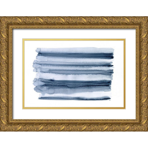 Deep  Blue Sea XXV Gold Ornate Wood Framed Art Print with Double Matting by Reed, Tara