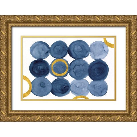 Deep  Blue Sea XXVI Gold Ornate Wood Framed Art Print with Double Matting by Reed, Tara