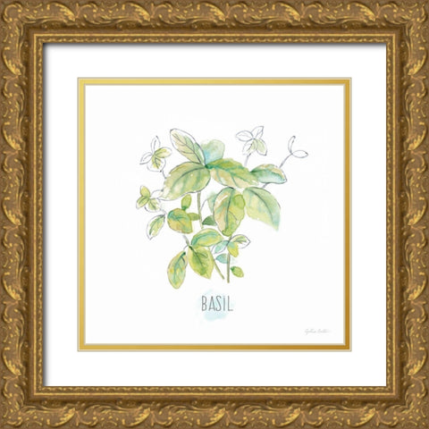 Let it Grow XII Gold Ornate Wood Framed Art Print with Double Matting by Coulter, Cynthia
