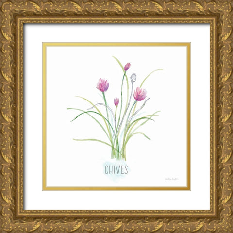 Let it Grow XIII Gold Ornate Wood Framed Art Print with Double Matting by Coulter, Cynthia