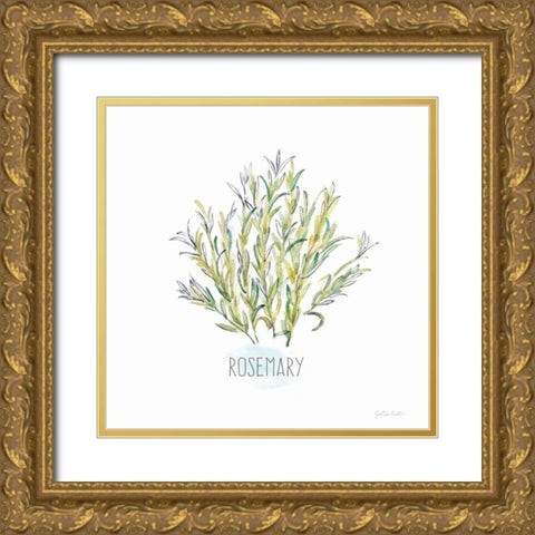 Let it Grow XVI Gold Ornate Wood Framed Art Print with Double Matting by Coulter, Cynthia